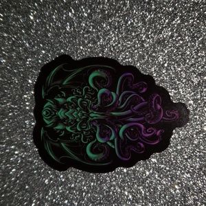 ART Gothic Monster WATERPOOF Sticker Cthulu